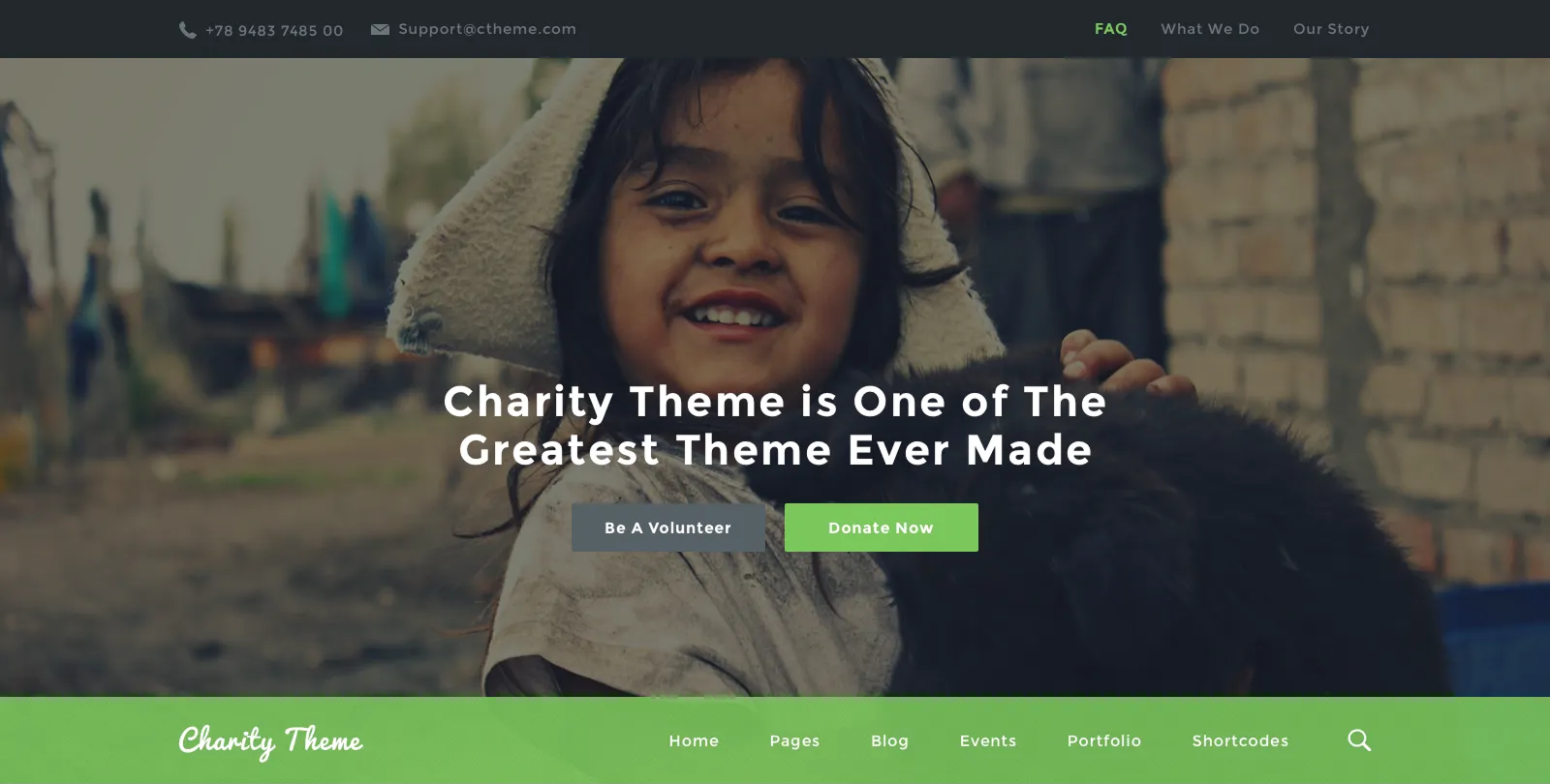Charity Website